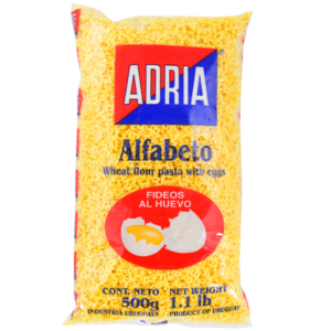 Alphabet Egg Pasta Adria
