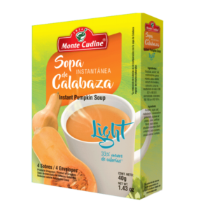 Instant Soup Pumpkin Light Monte Cudine